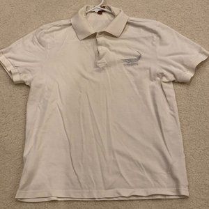 Crocodile Male White Polo L